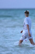 CARA DELEVINGNE in Bikini at a Beach in Mexico 08/15/2017