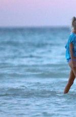 CARA DELEVINGNE in Bikini at a Beach in Mexico 08/15/2017