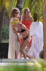 CARA DELEVINGNE in Bikini at a Beach in Mexico 08/15/2017