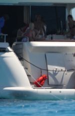 CARA DELEVINGNE in Bikini at a Yacht in Mexico 08/16/2017