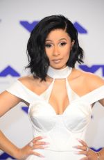 CARDI B at 2017 MTV Video Music Awards in Los Angeles 08/27/2017