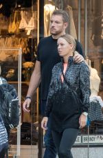 CAROLINE WOZNIACKI and David Lee Out in New York 08/23/2107