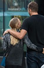 CAROLINE WOZNIACKI and David Lee Out in New York 08/23/2107