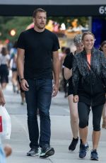 CAROLINE WOZNIACKI and David Lee Out in New York 08/23/2107