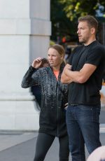 CAROLINE WOZNIACKI and David Lee Out in New York 08/23/2107