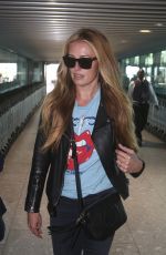 CAT DEELEY at Heathrow Airport in London 08/05/2017