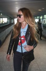 CAT DEELEY at Heathrow Airport in London 08/05/2017
