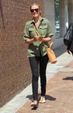 CAT DEELEY Leaves a Nail Salon in Beverly Hills 08/21/2017