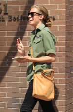 CAT DEELEY Leaves a Nail Salon in Beverly Hills 08/21/2017