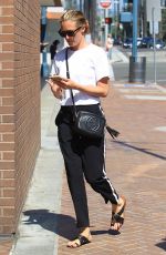 CAT DEELEY Out and About in Beverly Hills 08/28/2017