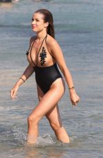 CATARINA SIKINIOTIS in Swimsuit at a Beach in Mykonos 08/16/2017