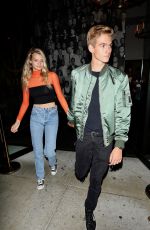 CAYLEY KING at Catch LA in West Hollywood 08/25/2017