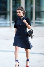 CHARLI XCX Arrives at BBC Breakfast Studio in Manchester 08/01/2017