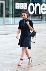 CHARLI XCX Arrives at BBC Breakfast Studio in Manchester 08/01/2017
