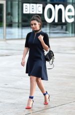 CHARLI XCX Arrives at BBC Breakfast Studio in Manchester 08/01/2017
