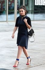 CHARLI XCX Arrives at BBC Breakfast Studio in Manchester 08/01/2017