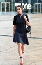 CHARLI XCX Arrives at BBC Breakfast Studio in Manchester 08/01/2017