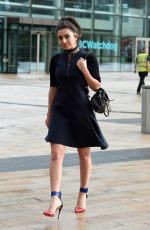 CHARLI XCX Arrives at BBC Breakfast Studio in Manchester 08/01/2017