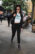 CHARLI XCX Out and About in London 08/24/2017