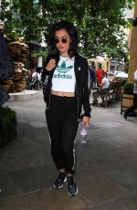 CHARLI XCX Out and About in London 08/24/2017