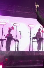 CHARLI XCX Performs at Leeds Festival in Bramham Park 08/25/2017