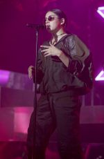 CHARLI XCX Performs at Leeds Festival in Bramham Park 08/25/2017