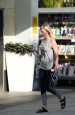 CHARLIZE THERON Leaves Soul Cycle in Los Angeles 08/30/2017