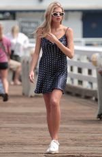 CHARLOTTE MCKINNEY Out for Coffee in Malibu 08/02/2017