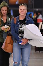 CHELSEA HANDLER at LAX Airport in Los Angeles 08/10/2017