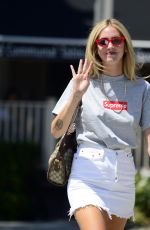 CHIARA FERRAGNI Out and About in Los Angeles 08/30/2017