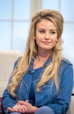 CHLOE AYLING at Lorraine Show in London 08/16/2017