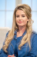 CHLOE AYLING at Lorraine Show in London 08/16/2017