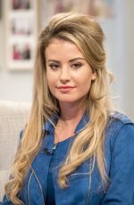 CHLOE AYLING at Lorraine Show in London 08/16/2017