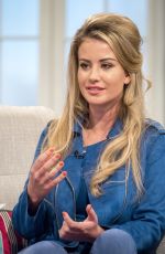 CHLOE AYLING at Lorraine Show in London 08/16/2017