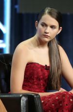 CHLOE EAST at Kevin (Probably) Saves the World Panel in Los Angeles 08/06/2017