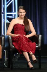 CHLOE EAST at Kevin (Probably) Saves the World Panel in Los Angeles 08/06/2017