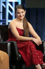 CHLOE EAST at Kevin (Probably) Saves the World Panel in Los Angeles 08/06/2017
