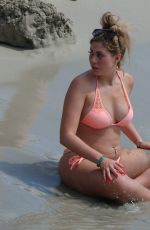 CHLOE FERRY in Bikini on the Beach in Ibiza 08/17/2017