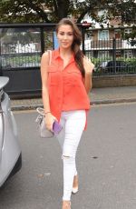 CHLOE GOODMAN Arrives at Channel 5 Studios in London 08/21/2017