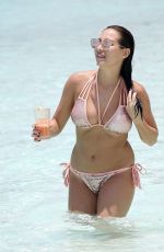 CHLOE GOODMAN in Bikini at a Beach in Barbados 08/09/2017