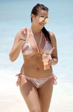CHLOE GOODMAN in Bikini at a Beach in Barbados 08/09/2017