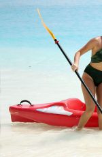 CHLOE GOODMAN in Bikini Paddle Boarding in Barbados 08/20/2017