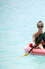 CHLOE GOODMAN in Bikini Paddle Boarding in Barbados 08/20/2017