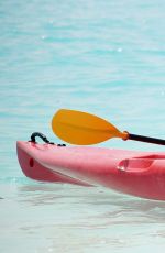 CHLOE GOODMAN in Bikini Paddle Boarding in Barbados 08/20/2017
