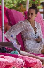 CHLOE GREEN in Bikini at a Beach in Barbados 08/05/2017