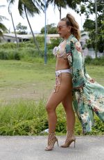 CHLOE GREEN in Bikini at Carnival in Barbados 08/07/2017