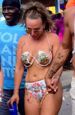 CHLOE GREEN in Bikini at Carnival in Barbados 08/07/2017