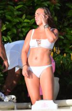 CHLOE GREEN in Bikini on the Beach in Barbados 08/04/2017