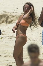 CHLOE GREEN in Bikini on the Beach in Barbados 08/08/2017