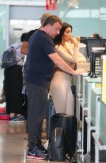 CHLOE KHAN at Airport in Barcelon 08/16/2017